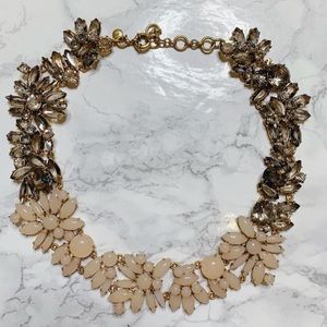 J. Crew Floral Gem Necklace